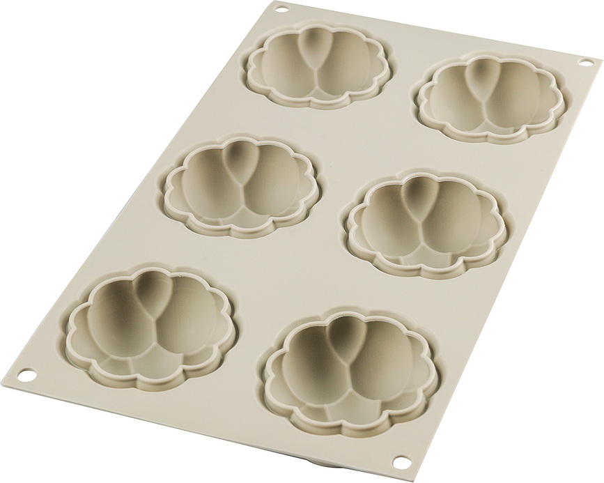 Molde para Galletas de silicona Bollicine