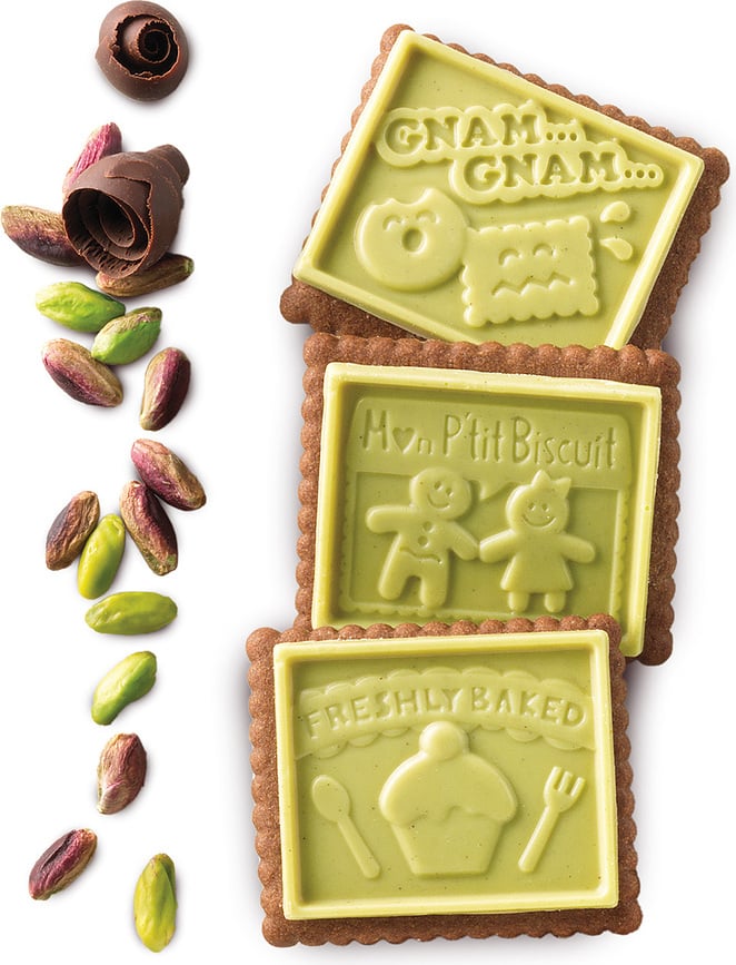 Molde para Galletas de silicona Ckc02 Gnam Gnam Slim