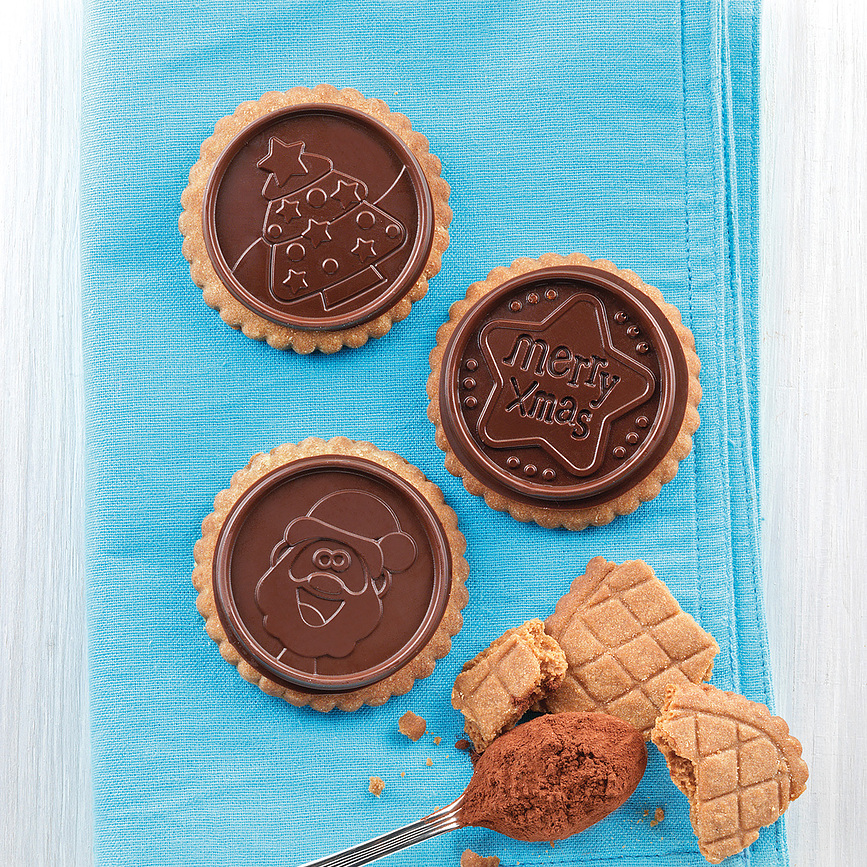 Molde para Galletas de silicona Ckc02 Xmas Slim