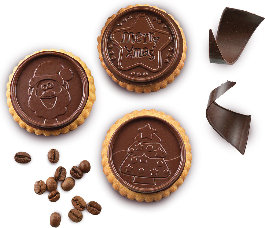 Molde para Galletas de silicona Ckc02 Xmas Slim