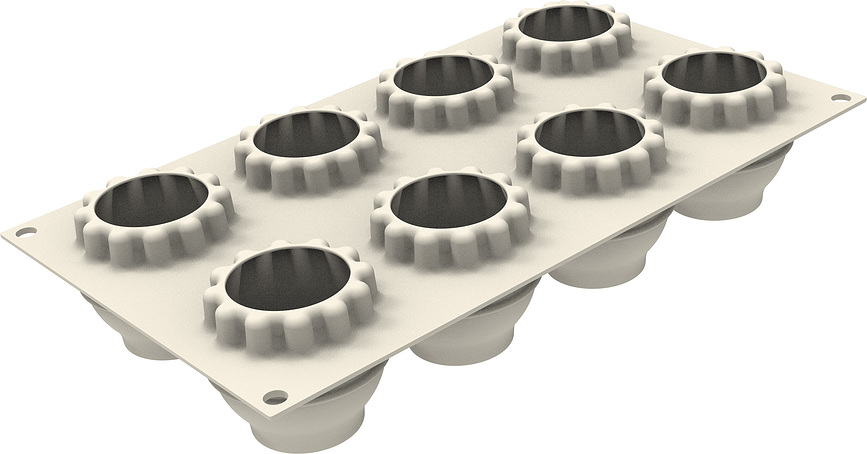 Molde para galletas de silicona Meduse