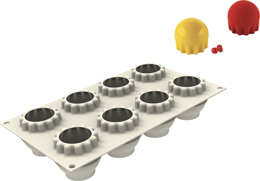 Molde para galletas de silicona Meduse