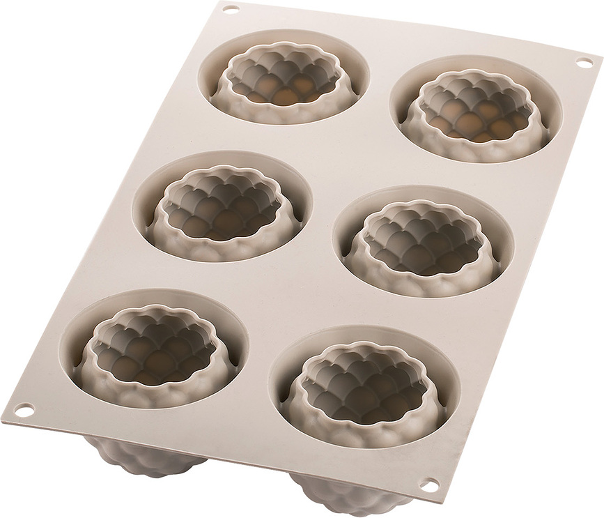 Molde para galletas de silicona Segreti del Bosco