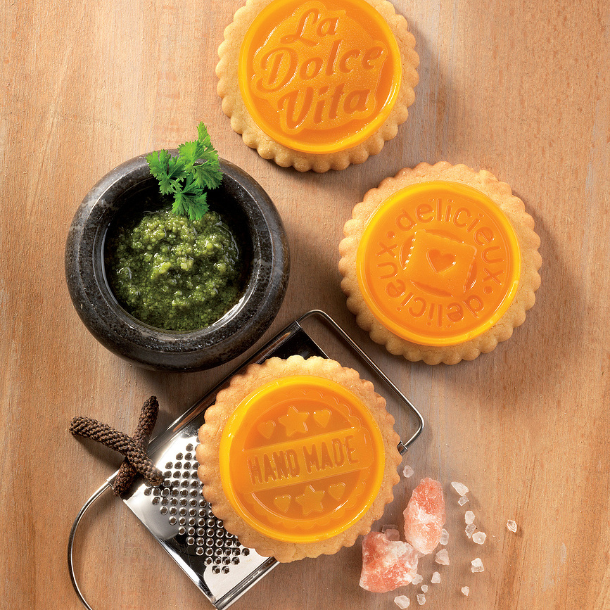 Molde para Galletas Dolce Vita Slim, diseño DUBEL