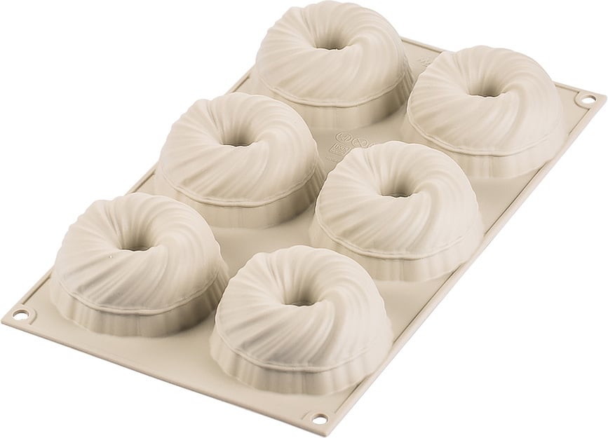 Molde para Galletas Mini Intreccio, de silicona