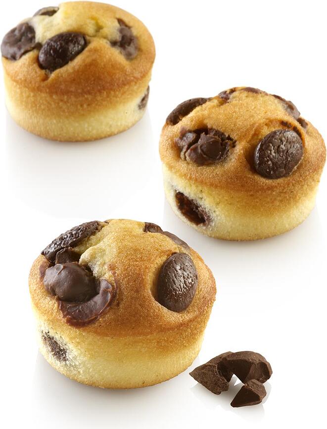Molde para Muffins de silicona Air Plus, para 18 unidades