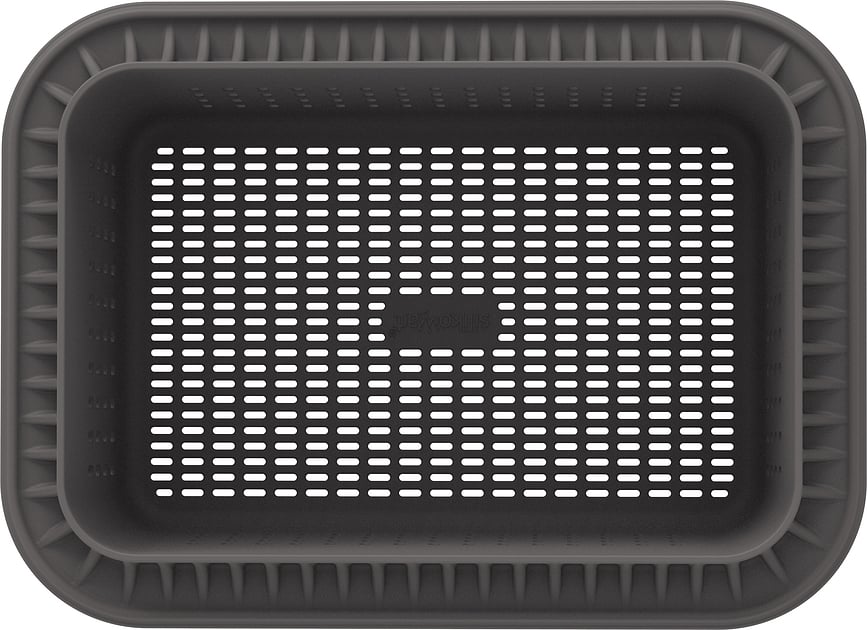 Molde para Pan de silicona Silfry, 10 x 15 cm, gris