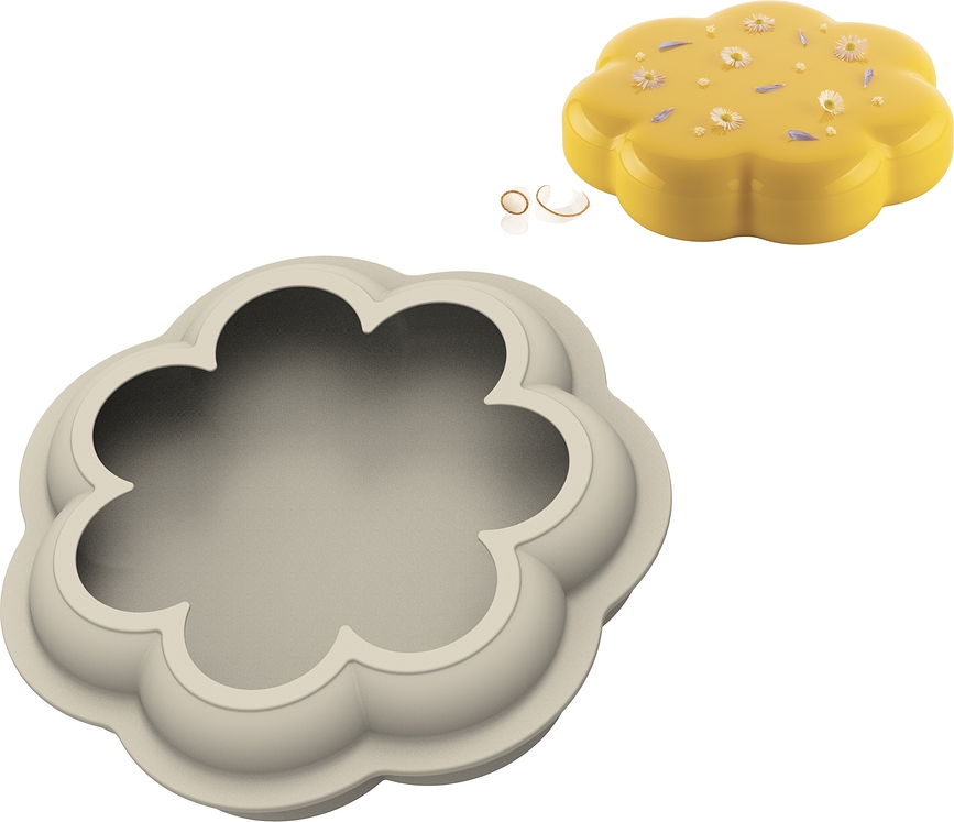 Molde para Pastel Happy Spring de silicona