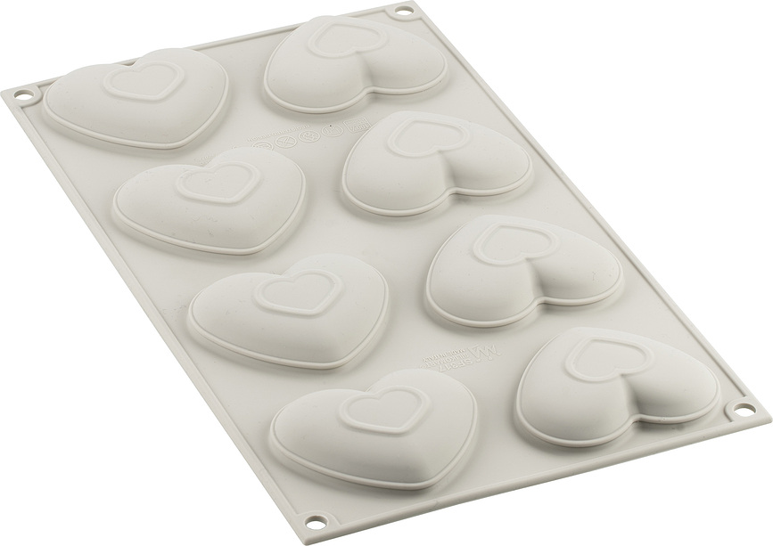 Molde para Tarta Mini Petit Amour, Set de 2 piezas