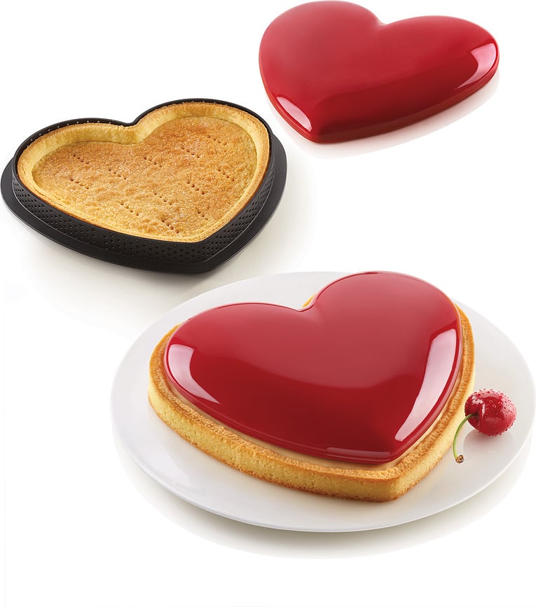 Molde para Tarta Mon Amour, con cavidad