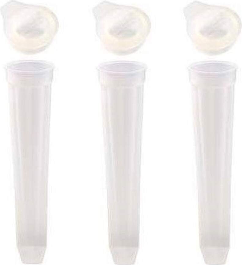 Moldes para Polos de silicona Stampo Ghiaccioli, blancos, Pack de 3 unidades