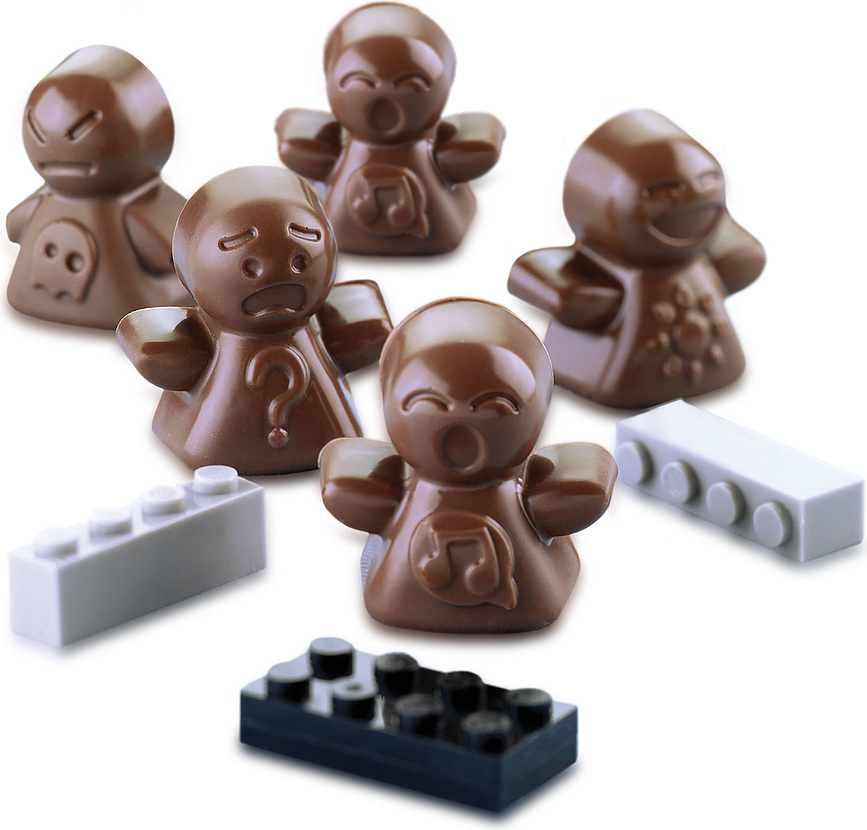 Mood Scg15 Moule à Chocolats, en silicone