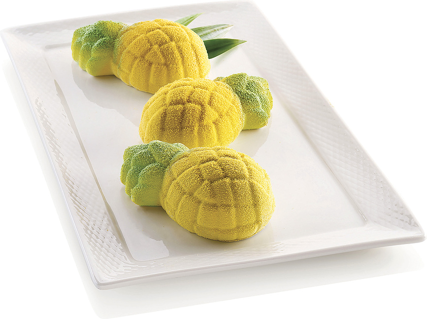 Moule à Biscuits en silicone, forme ananas mini