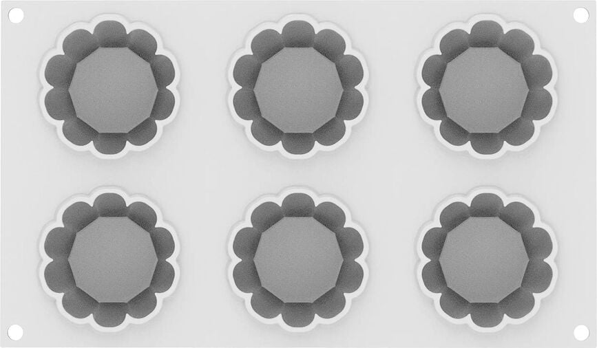 Moule de cuisson en silicone Charlotte 100 7 cm