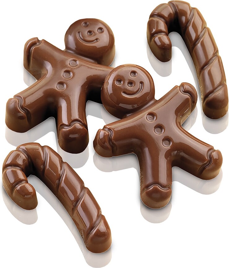 Mr Ginger Moule à Chocolats Scg12, en silicone