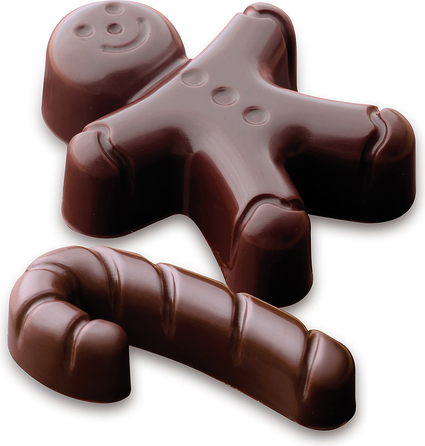 Mr Ginger Moule à Chocolats Scg12, en silicone