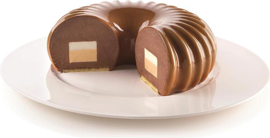 Multi-Inserto Round Moule à Gâteau, en silicone