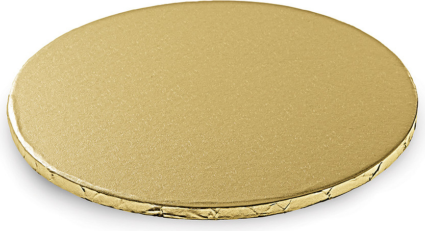 Padėklas tortui Silikomart aukso spalvos 30 cm