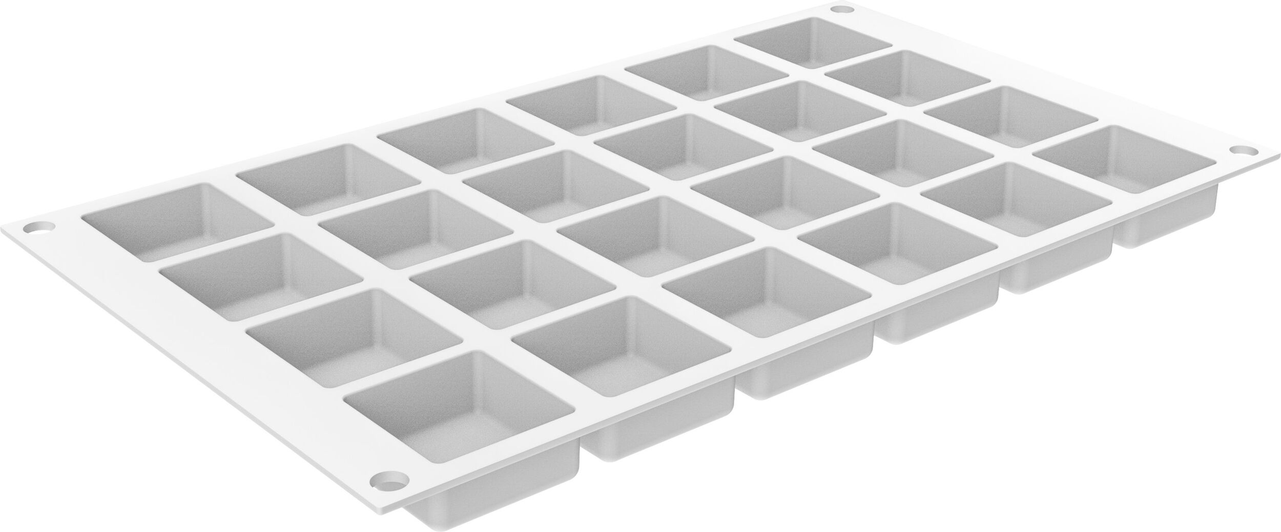 Quadrato XS 20 Silikonform für Einzelportionen