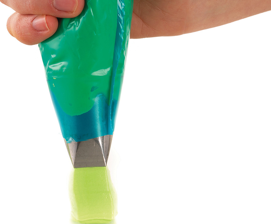 Rettangolare Douille à Pâtisserie, 15 x 25 mm