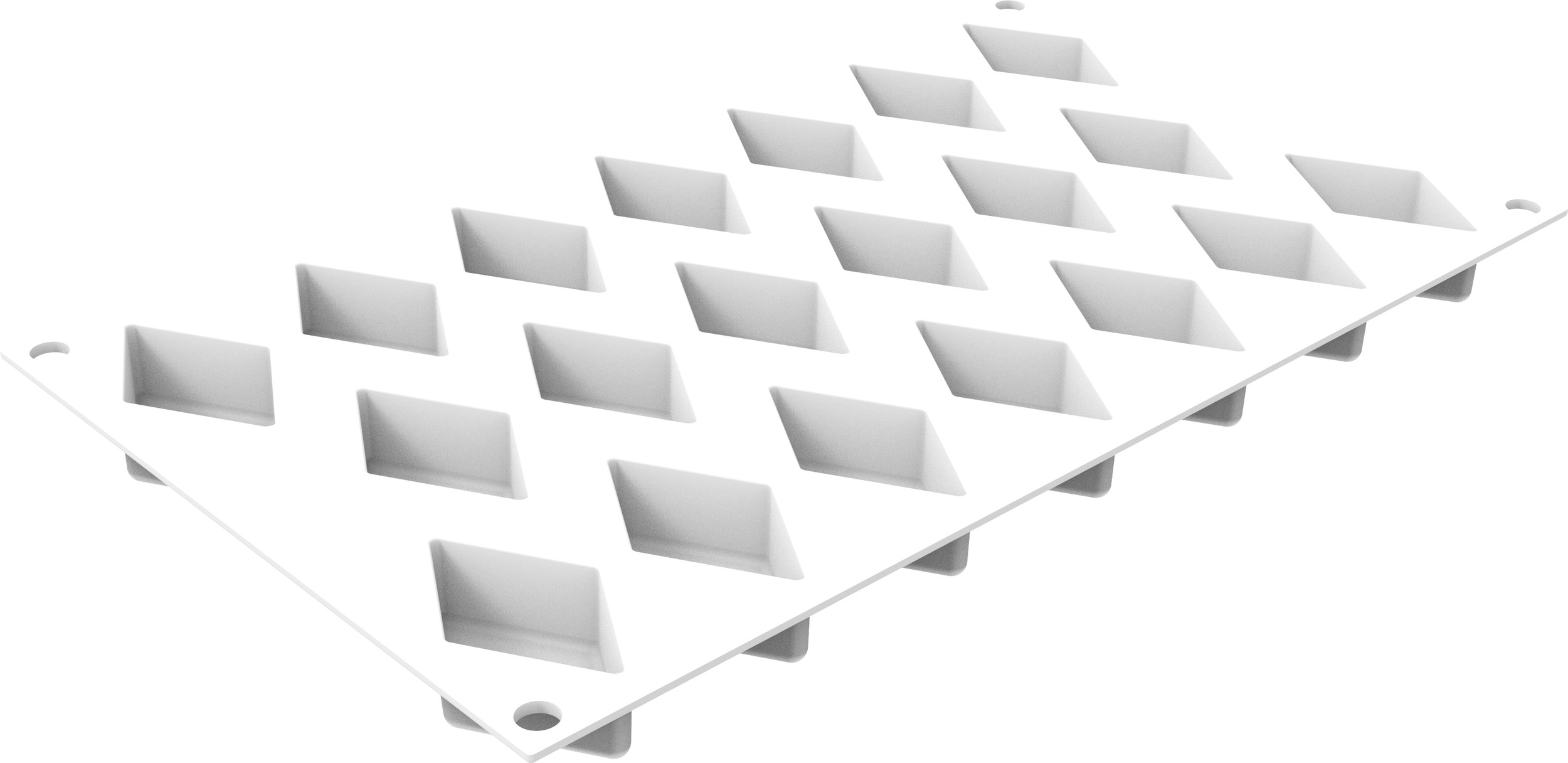 Rombo XS 16 Silikonbackform für Monoportionen