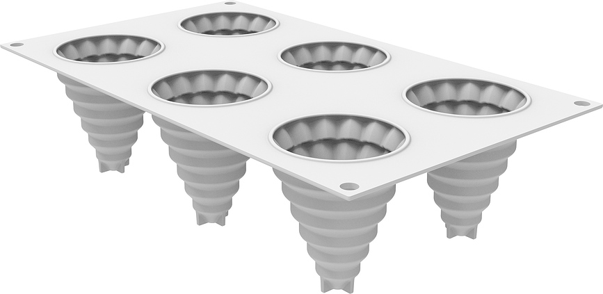 Sapin Magique Moule à Biscuits, en silicone