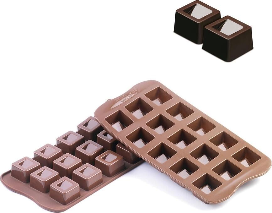 Scg02 Cubo Form für Schoko-Pralinen Silikon