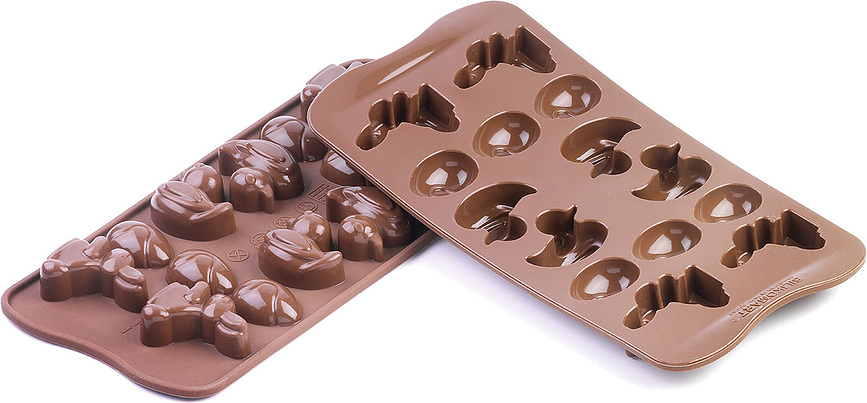 Scg05 Moule à Chocolats thème de Pâques, en silicone