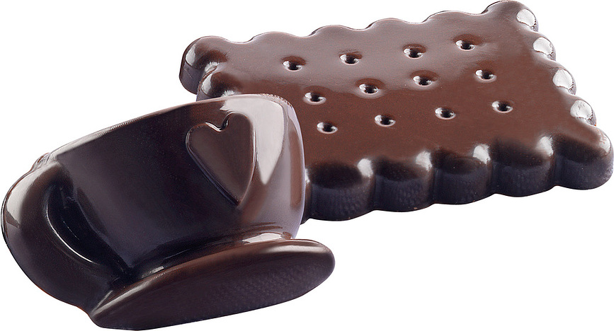 Scg17 Teatime Moule à Chocolats, en silicone