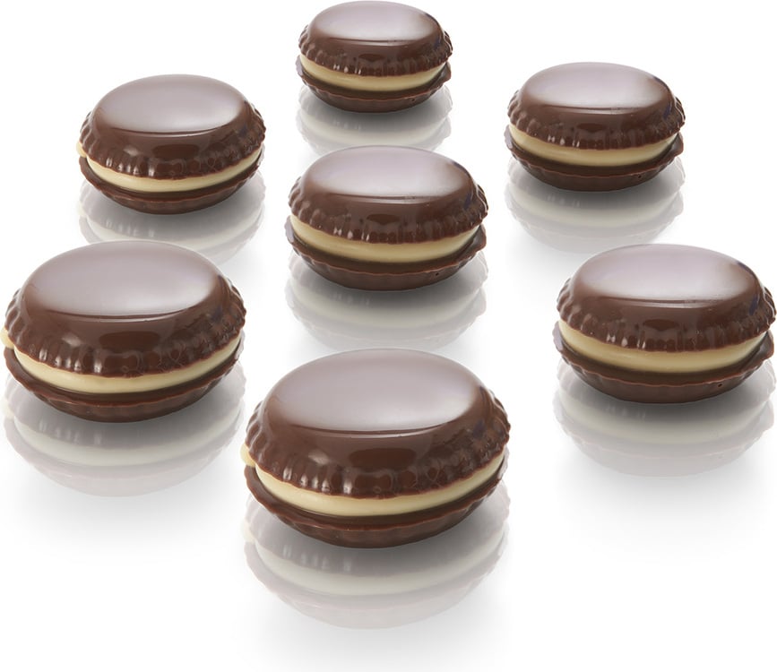 Scg21 Choco Macaron Kalup za čokoladice silikonski