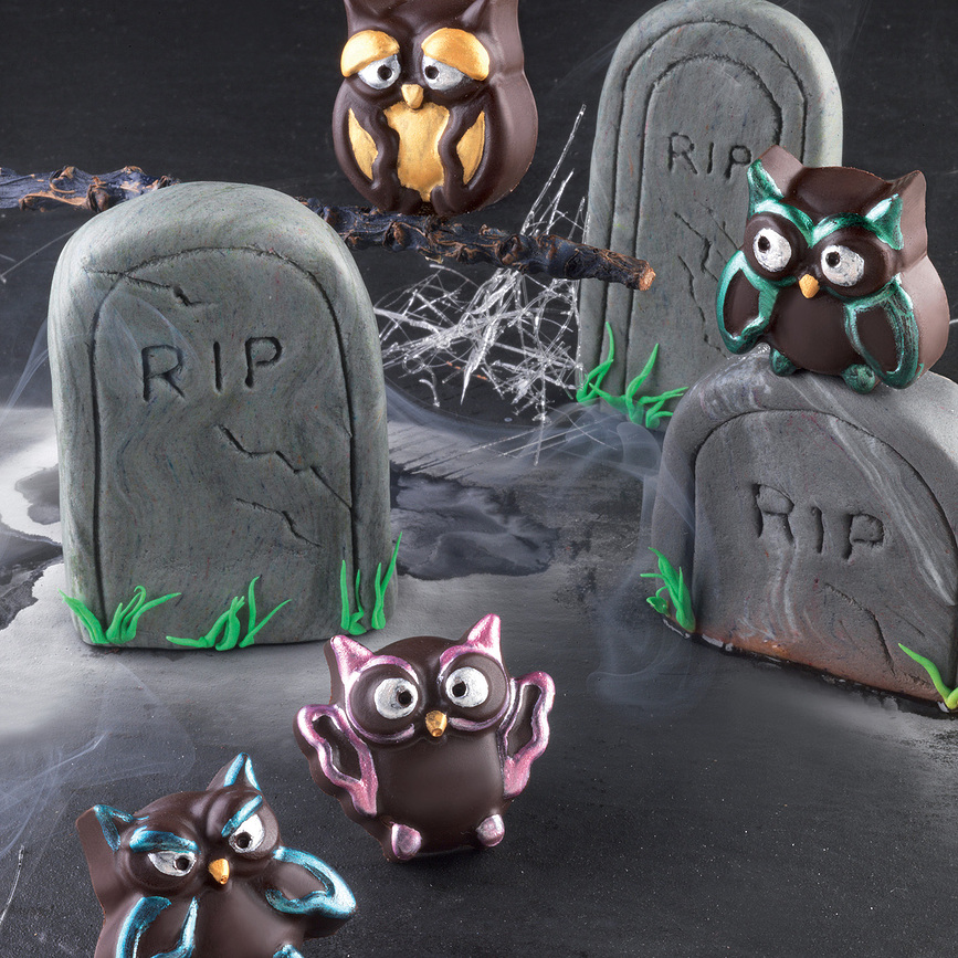 Scg26 Choco Gufi Moule à Chocolats, en silicone