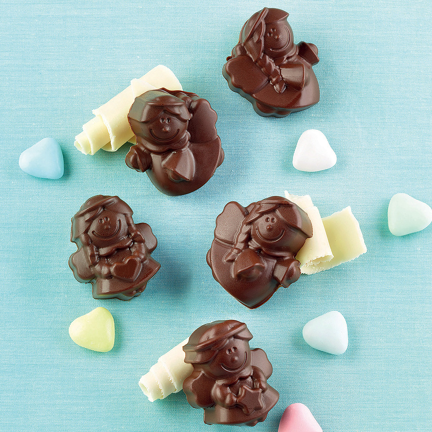 Scg27 Choco Angels Moule à Chocolats, en silicone