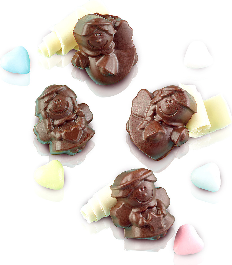 Scg27 Choco Angels Moule à Chocolats, en silicone