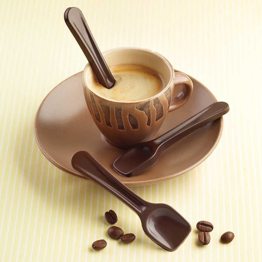 Scg28 Choco Spoon Moule à Chocolat, en silicone