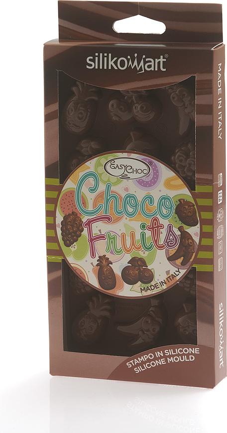 Scg32 Φόρμα για Σοκολατάκια Choco Fruits, σιλικόνης