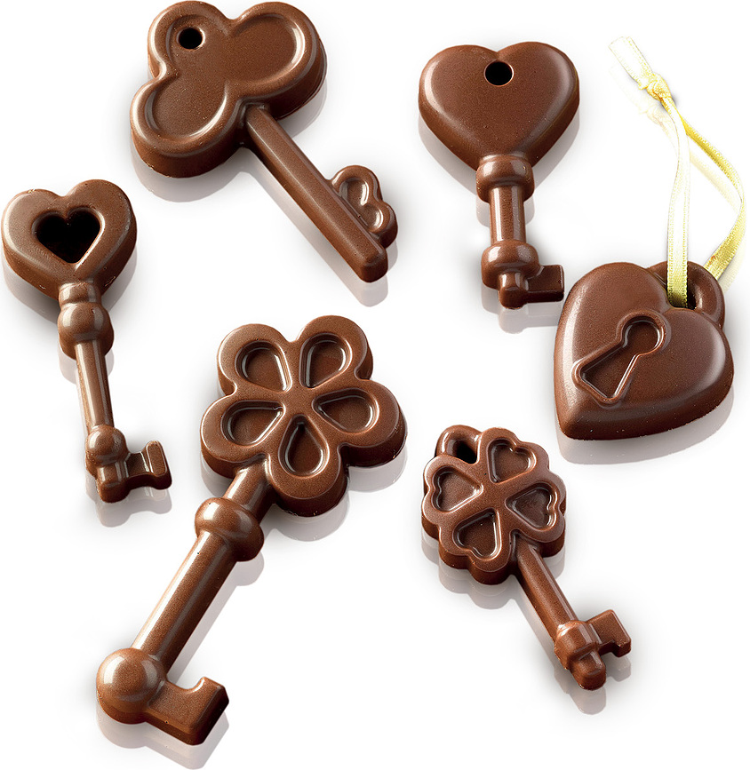 Scg33 Choco Keys Kalup za čokolade silikonski