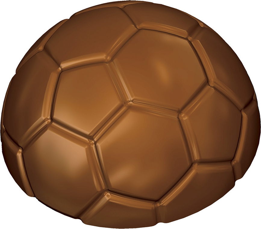 Scg34 Choco Goal Moule à Chocolat, en silicone