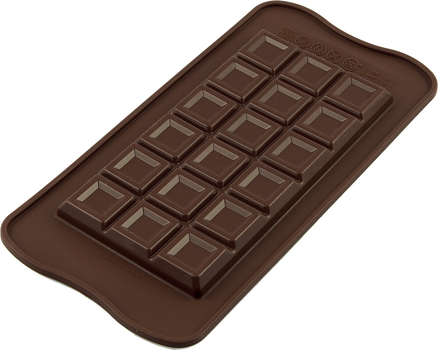 Scg37 Tablette Choco Bar Kalup za čokolado silikonski