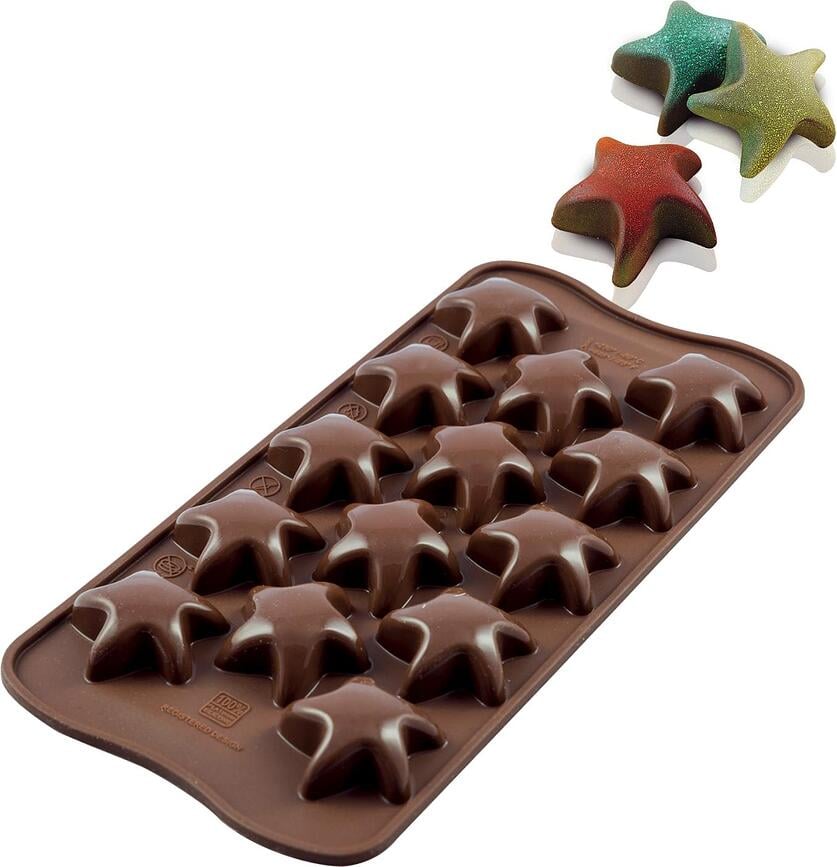 Scg42 Starfish Form für Schoko-Pralinen Silikon