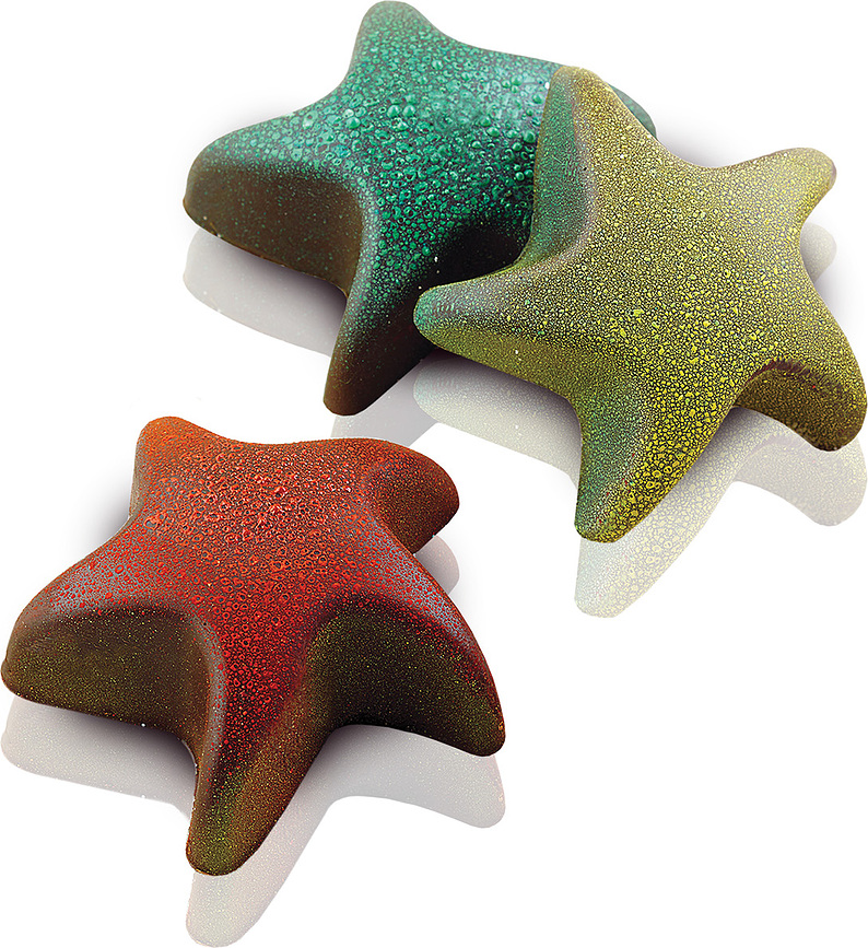 Scg42 Starfish Φόρμα για σοκολατάκια, σιλικόνης