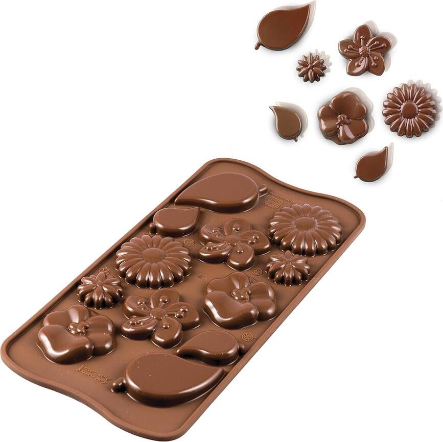 Scg44 Choco Garden Form für Schoko-Pralinen Silikon