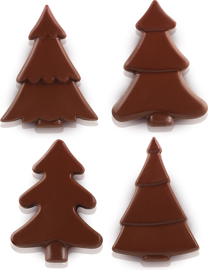 Scg46 Choco Pine Moule à Chocolats, en silicone