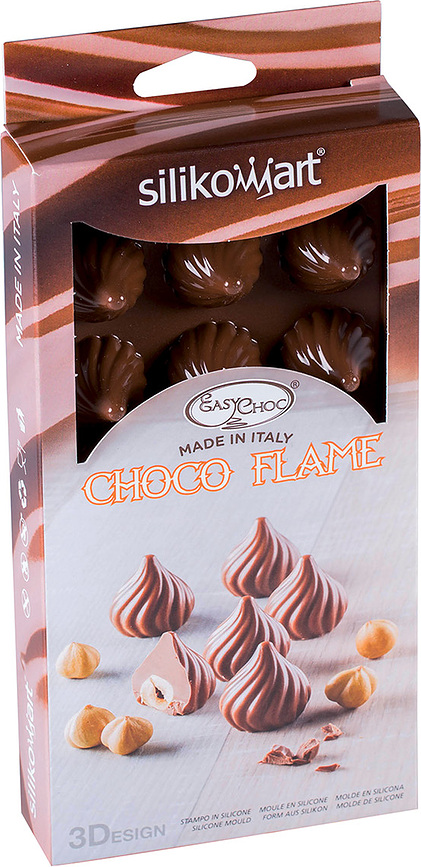 Scg47 Choco Flame Moule à Chocolat, en silicone