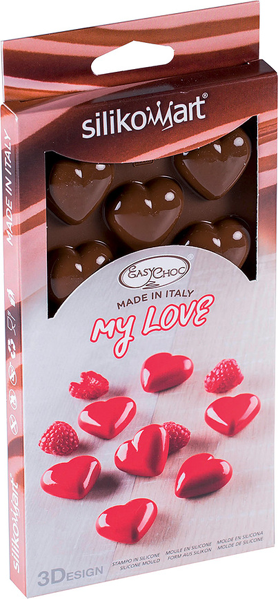 Scg48 My Love Moule à Chocolats, en silicone
