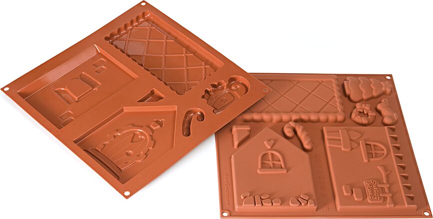 Set de Moldes para Casa de Jengibre Hsh 01 Home Sweet Home