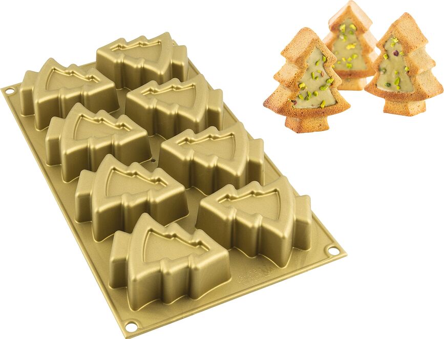 Sf108 Pino Moule à Biscuits, en silicone