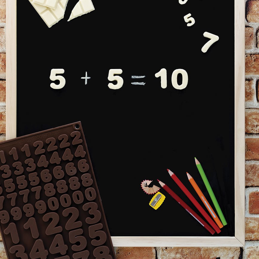 Sf174 Choco 123 Forma za čokoladice silikonska