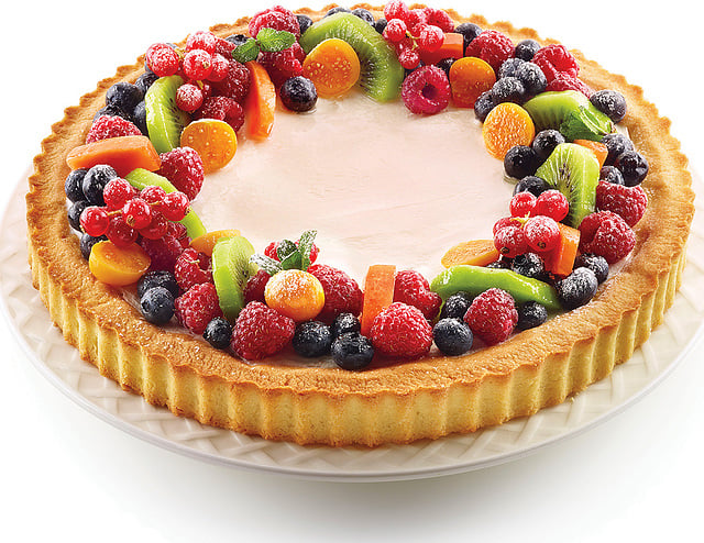 Silikomart Silicone Classic Collection Flan/Tart Pan, 11-Inch