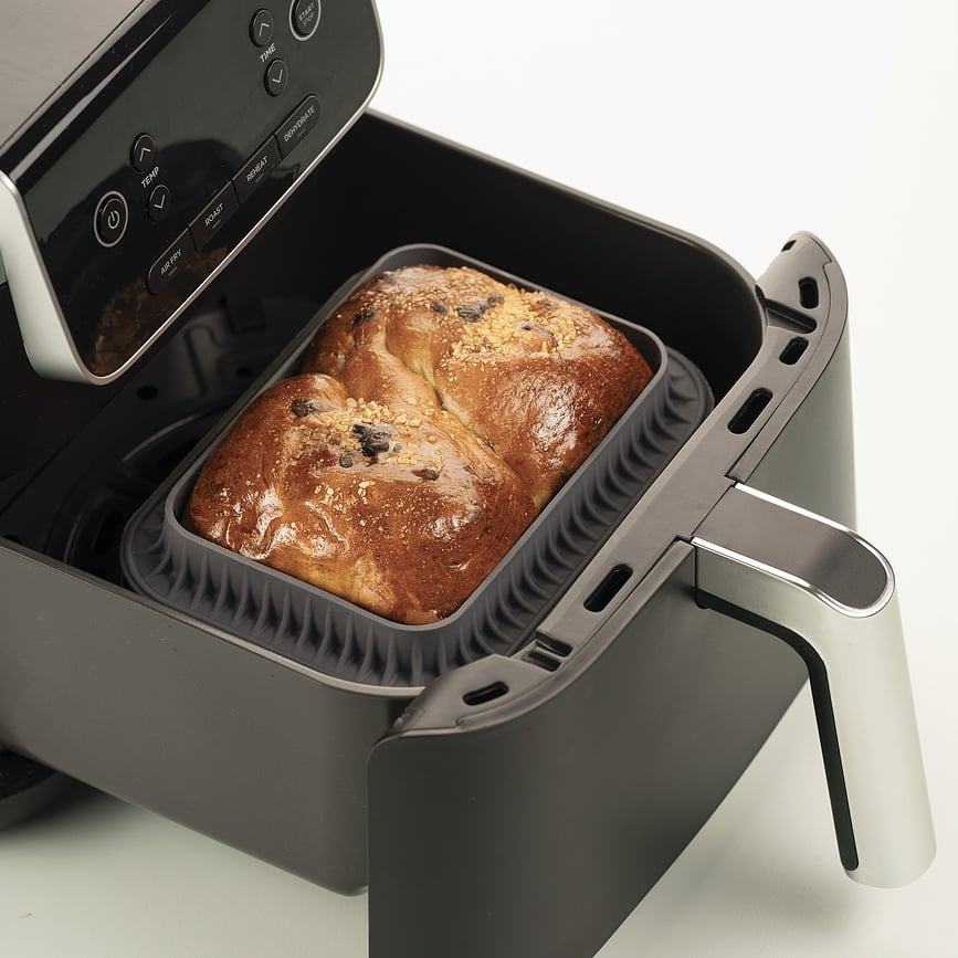 Silfry Kalup za kruh silikonski 10 x 15 cm sivi