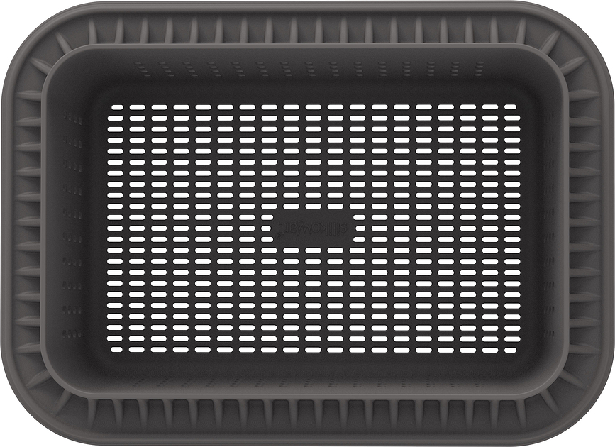 Silfry Kalup za kruh silikonski 10 x 15 cm sivi